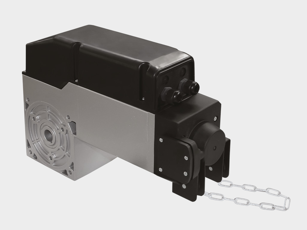 Possibility of gate automation with a drive and security systems (see section “Automation for gates”).